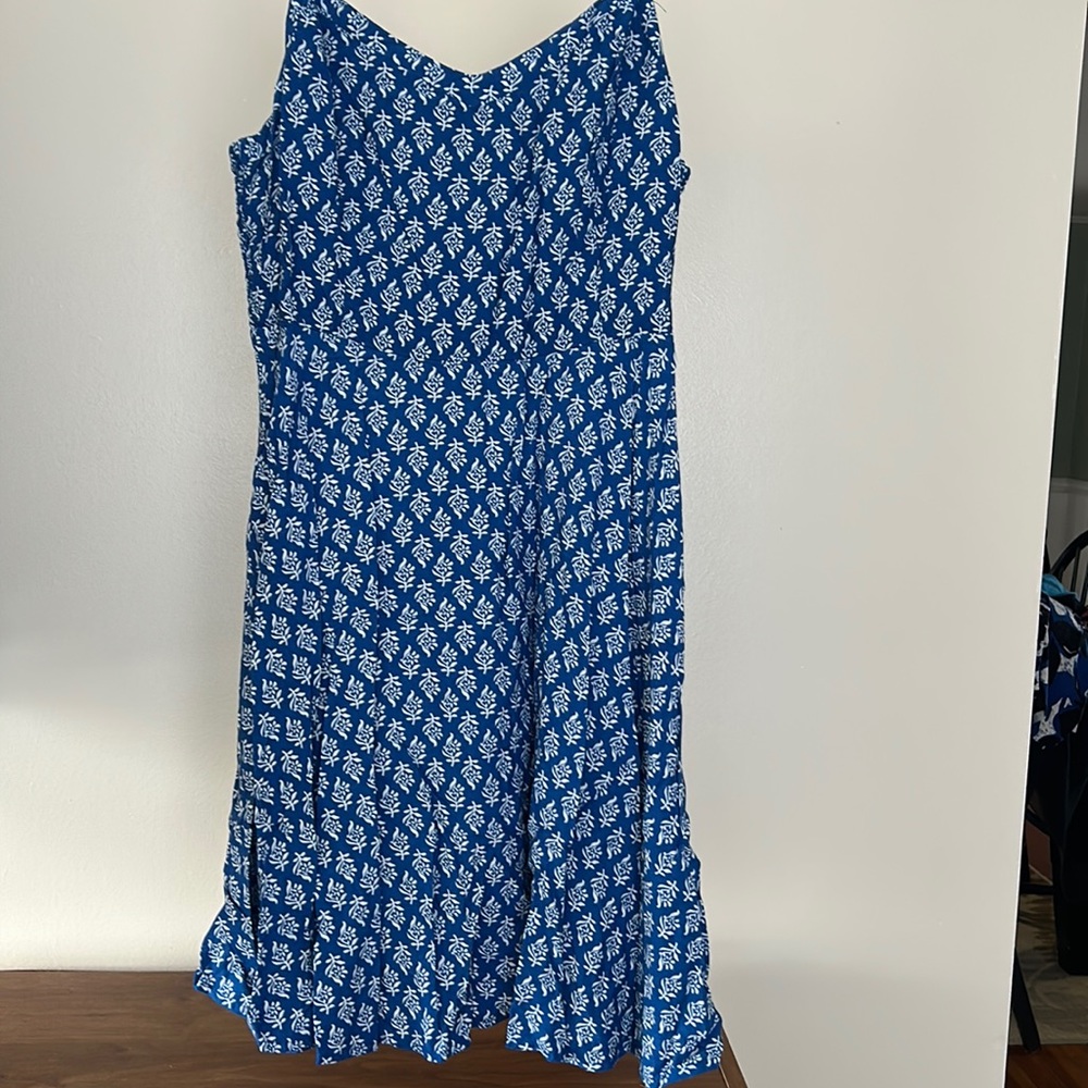 Blue and white old navy sundress with tags